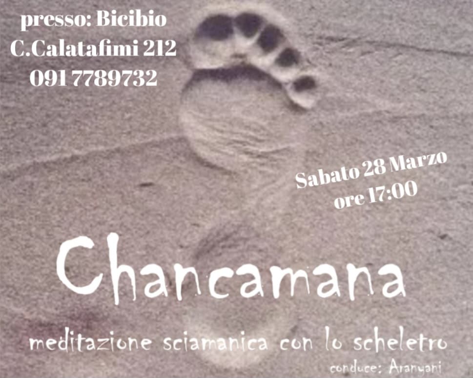 Chancamana meditazione con lo scheletro