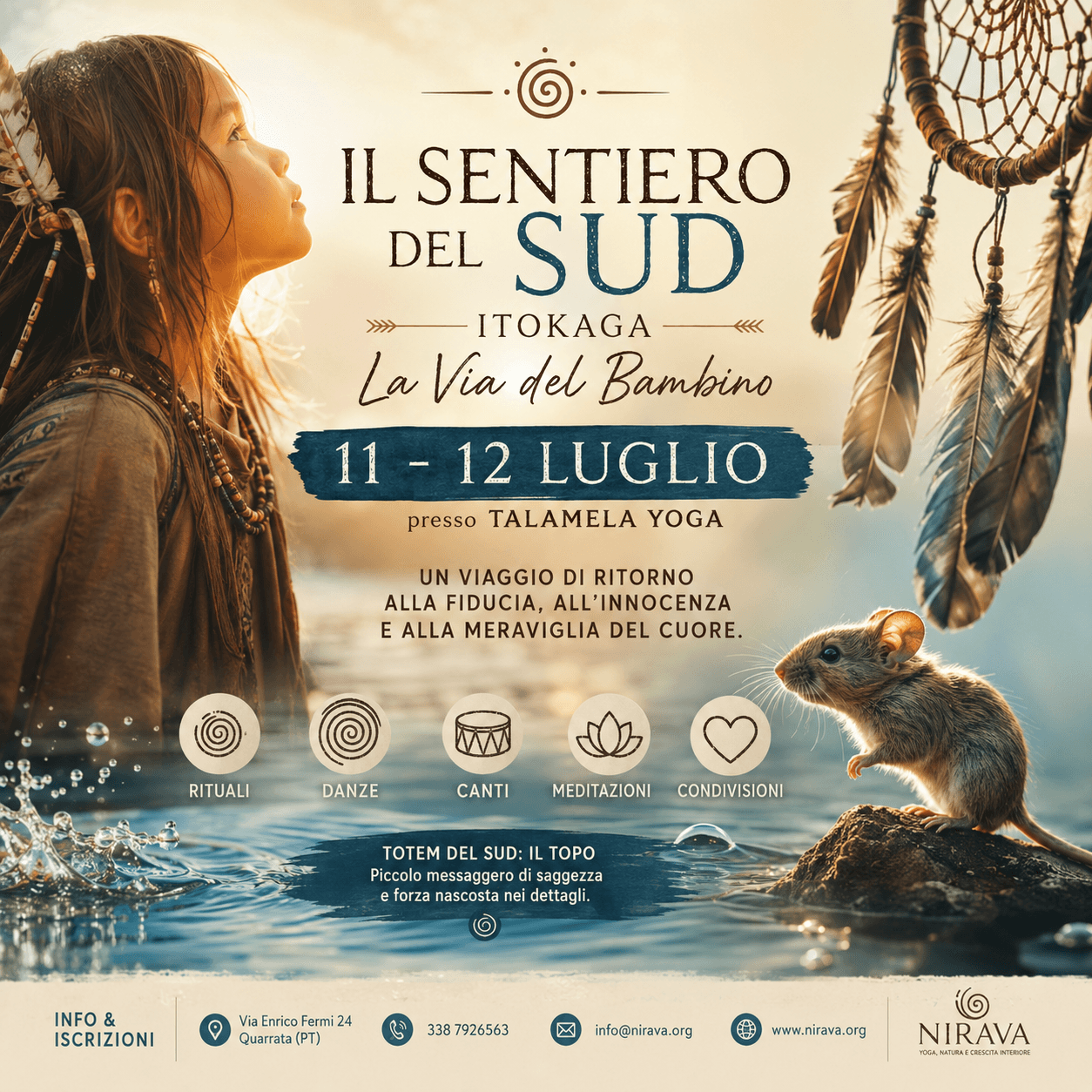 LA RUOTA DI MEDICINA - La via amerindiana alla scoperta di Sè - Il sentiero del Sud