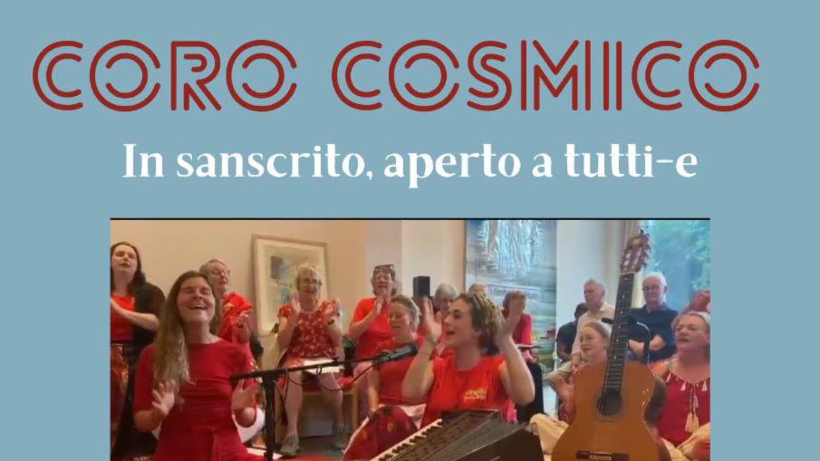 Coro Cosmico in Sanscrito